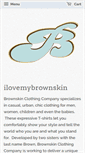 Mobile Screenshot of ilovemybrownskin.com